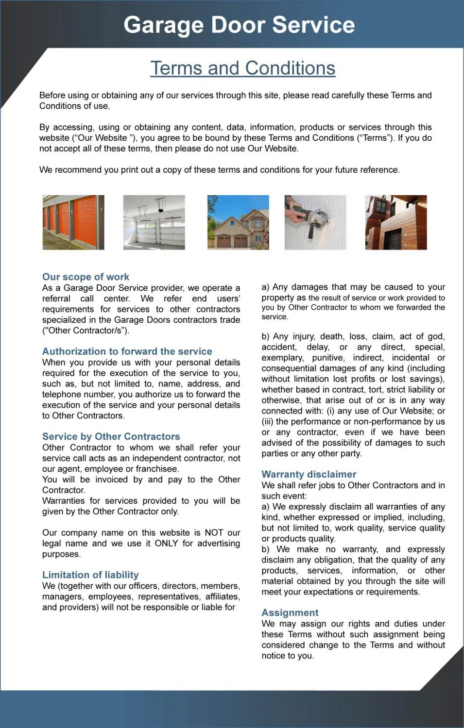 Golden Garage Door Service Paterson, NJ 973-442-0633